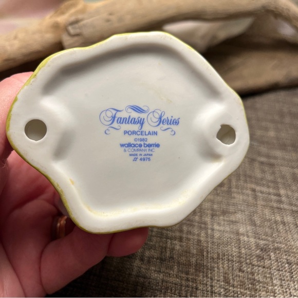 48-PTT Vntg  1982 Fantasy Series Mother & Baby Unicorn White Porcelain Figurine - Picture 10 of 10